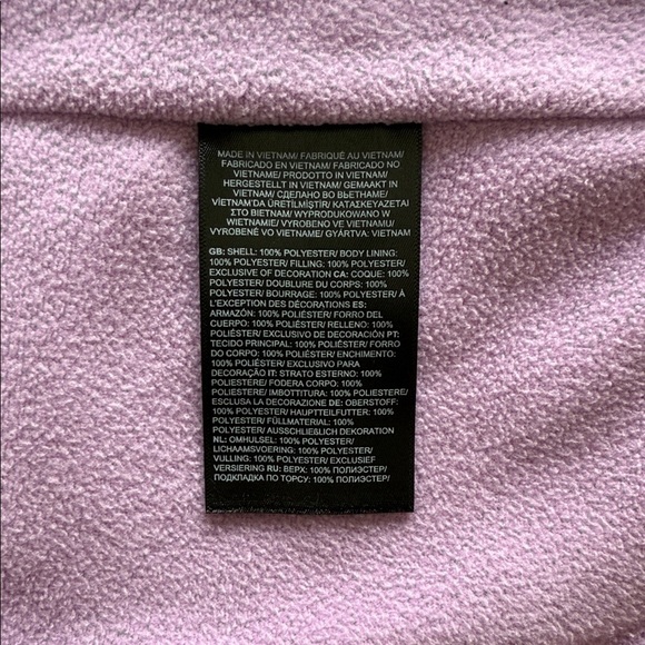 The North Face Girls Hooded Nylon Jacket Purple Fleece and Sherpa Lined - Picture 14 of 16